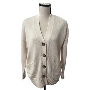 LOFT Cardigan | Oversized Ribbed Knit